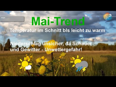 Read more about the article Trend. Wie wird der Mai? Aktualisierung der Mai-Vorhersage.