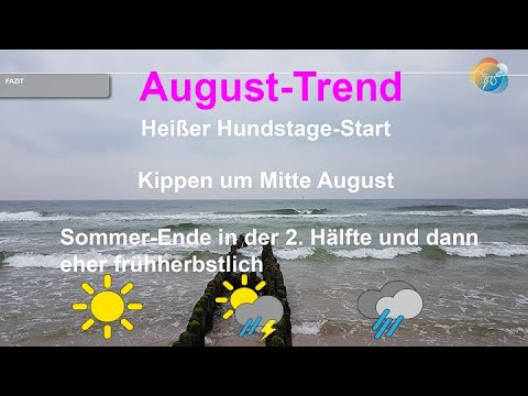 Read more about the article Wetter im August 2020: Sagt die Wetterprognose heiße Hundstage voraus? Oder kommt der Herbst?