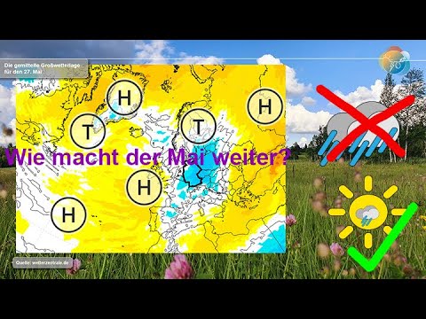 Read more about the article Wetterprognose: Wie macht der Mai weiter? Kommt noch mal Regen? Wann kommt der Sommer?