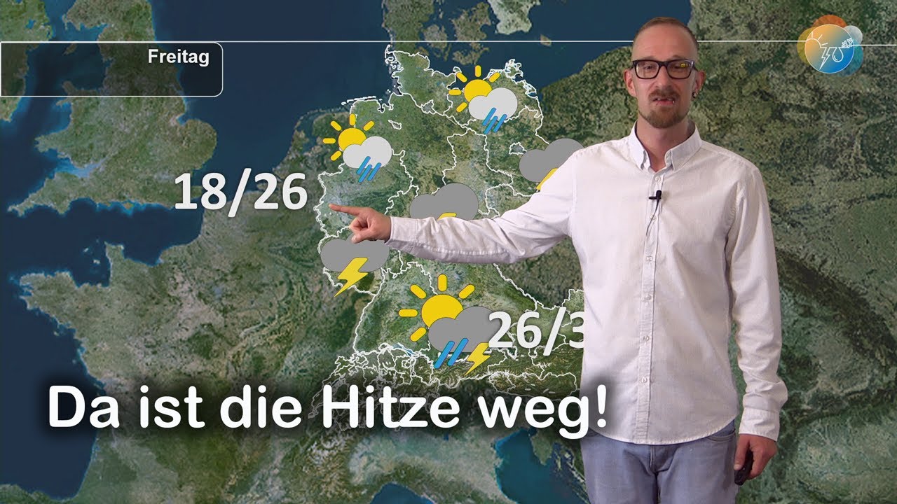 Read more about the article Wettervorhersage 08.August.2020 -Die Geschichte der Hitze und wie sie zu Ende geht.